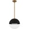 Quoizel Piccolo Pendant Mini Pendant 1 Light Weathered Brass QPP6191WS - alternate 2